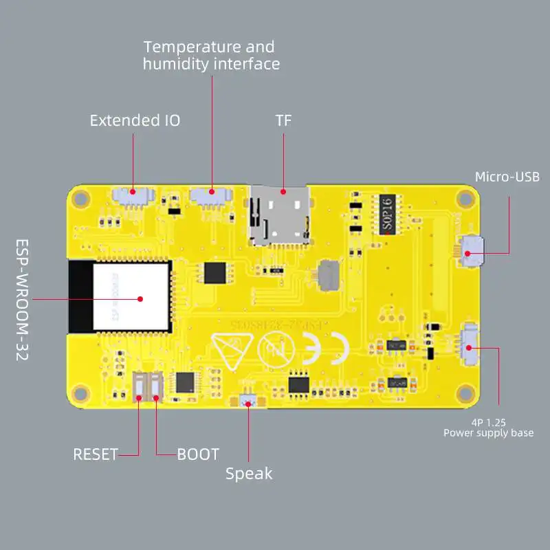 Home Automation With Arduino - ESP32-3248S035 3.5 Inch Smart LCD Display