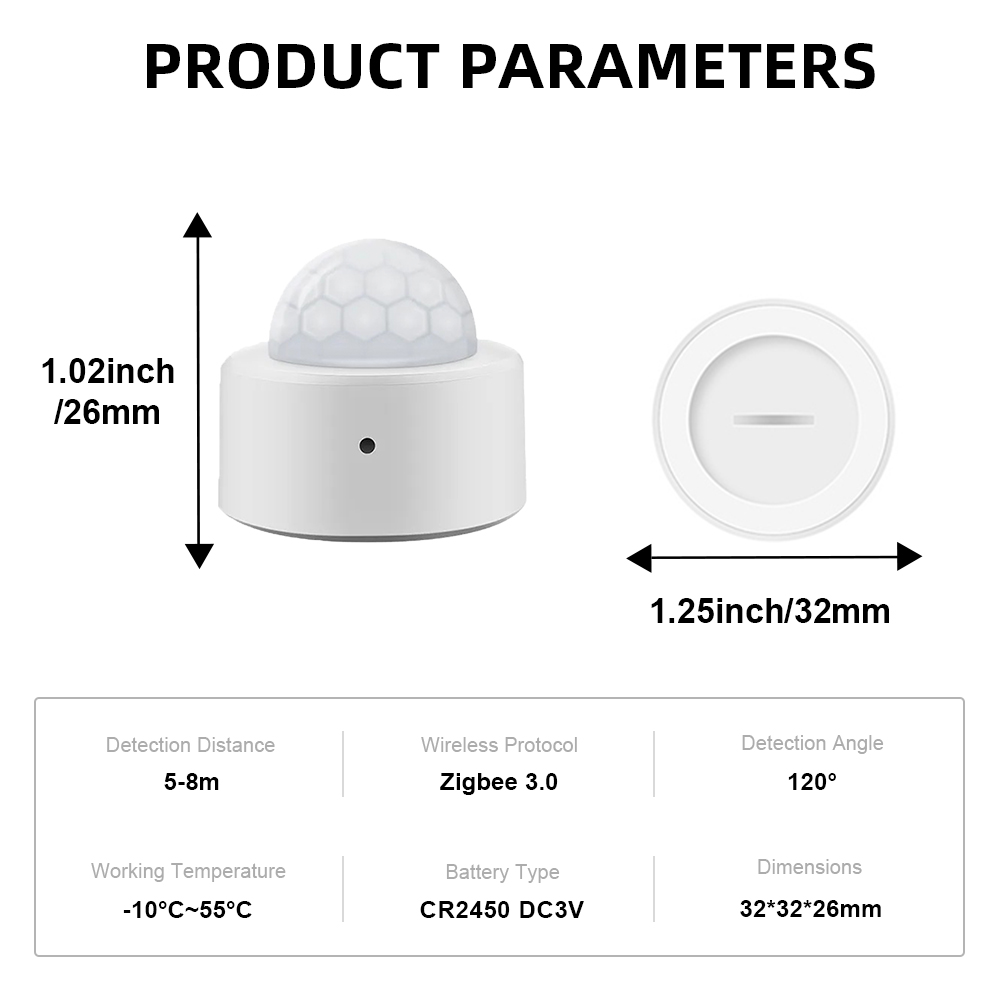 Tuya ZigBee Light Sensor Lumin - Home Automation Technology 评论和价格