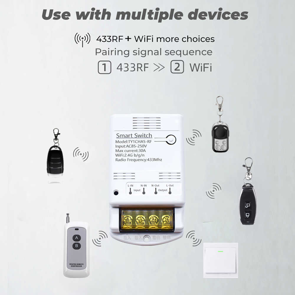 Wifi 30A 6600W 4000W Tuya Smar - Home Automation Technology 评论和价格