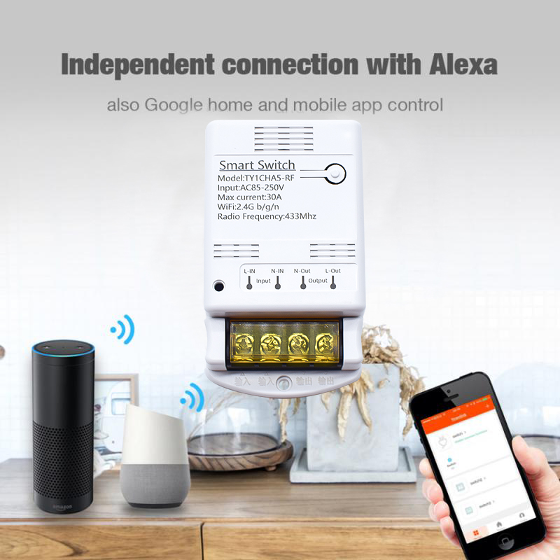 Wifi 30A 6600W 4000W Tuya Smar - Home Automation Technology 评论和价格
