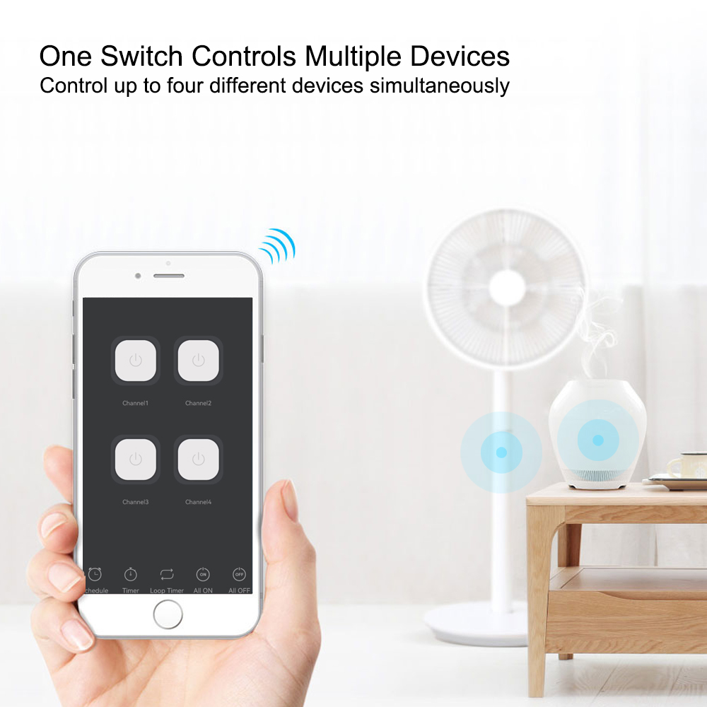 4CH Wifi / Zigbee Smart Relay  - Home Automation Technology 评论和价格