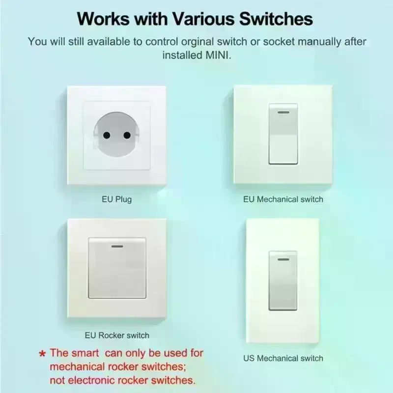 Smart Switch RF 433 MHz Mini D - Diy Home Automation Controller 评论和价格